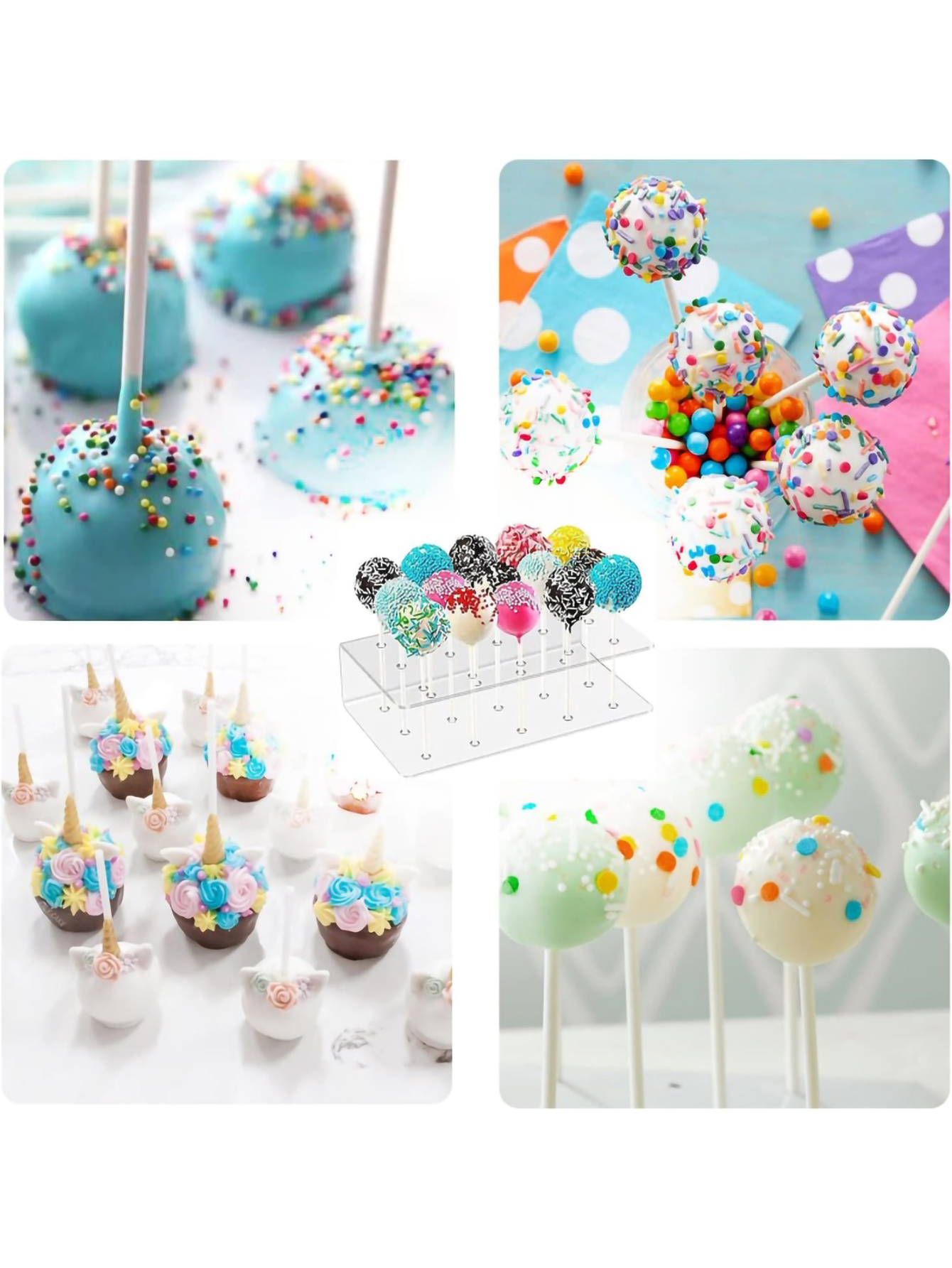 1PC 15 Hole Cake Pop Stand Can - Pop Display Shelf avis et prix