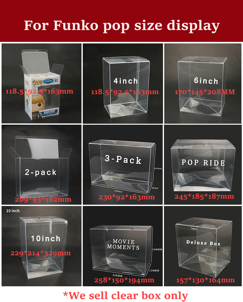 Transparent Clear box for Movi - Funko Pop Protector avis et prix