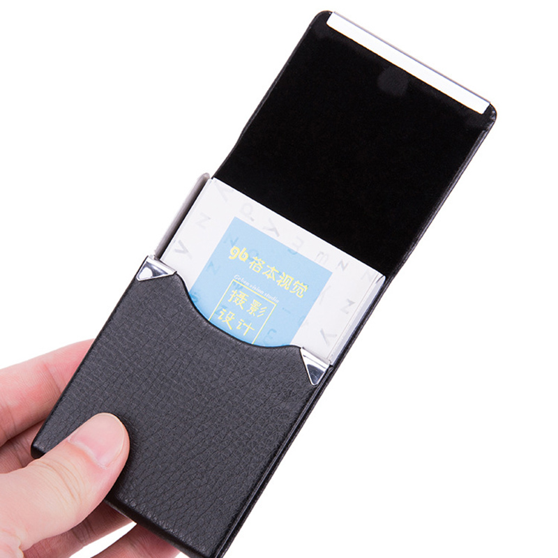 1 PC Business Card Holder Case - Card Top Loader avis et prix