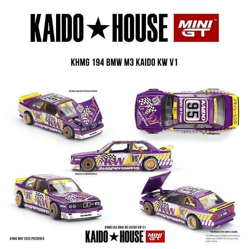 KHMG 194 1:64 BMW M3 Kaido KW  - Die Cast Car 1 64 avis et prix