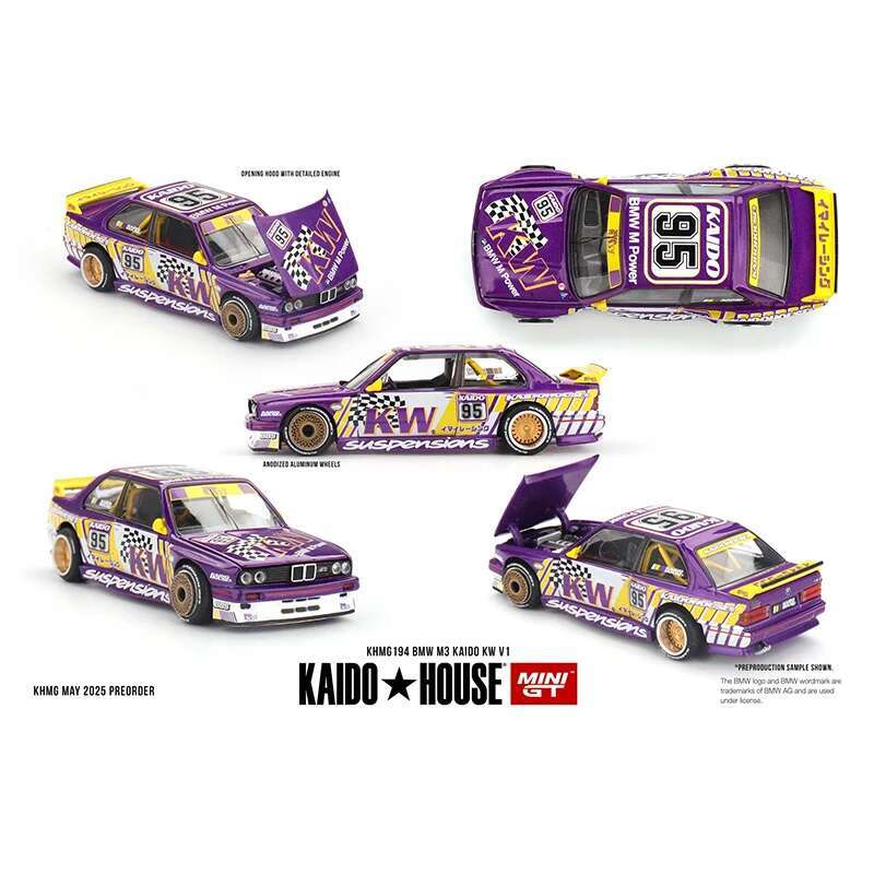 KHMG 194 1:64 BMW M3 Kaido KW  - Die Cast Car 1 64 avis et prix