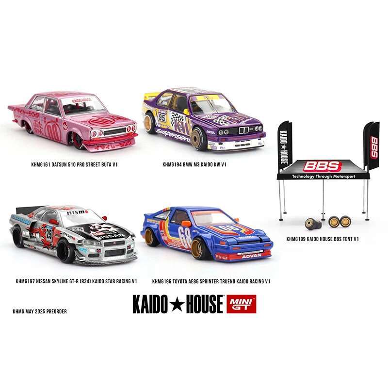 KHMG 194 1:64 BMW M3 Kaido KW  - Die Cast Car 1 64 avis et prix