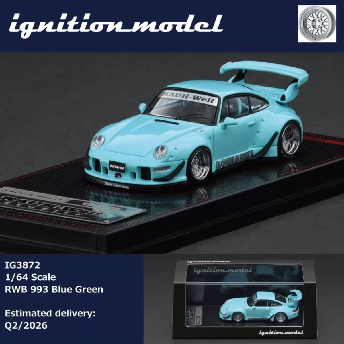 Ignition Model 1:64 Porsche 91 - Die Cast Car 1 64 avis et prix