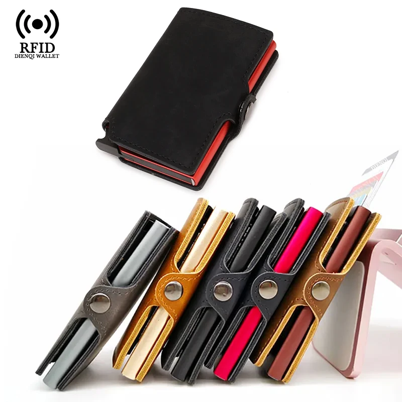 Slim Business Card Holder Men  - Card Top Loader avis et prix