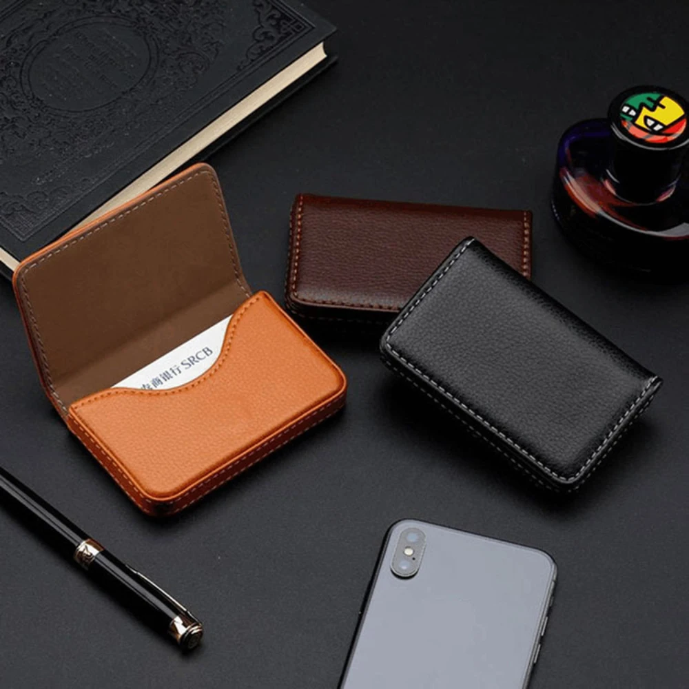 Sized Stitched PU Leather Cred - Card Top Loader avis et prix