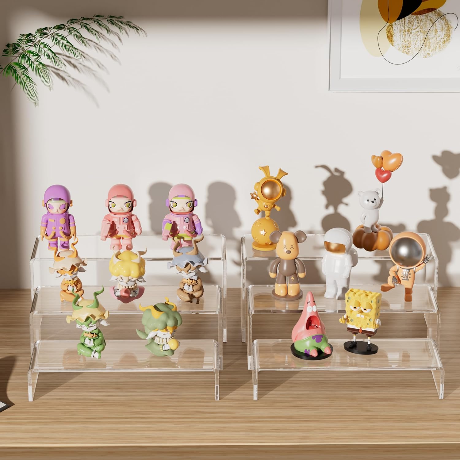 Acrylic Display Risers, 2 Set  - Display Risers Set avis et prix