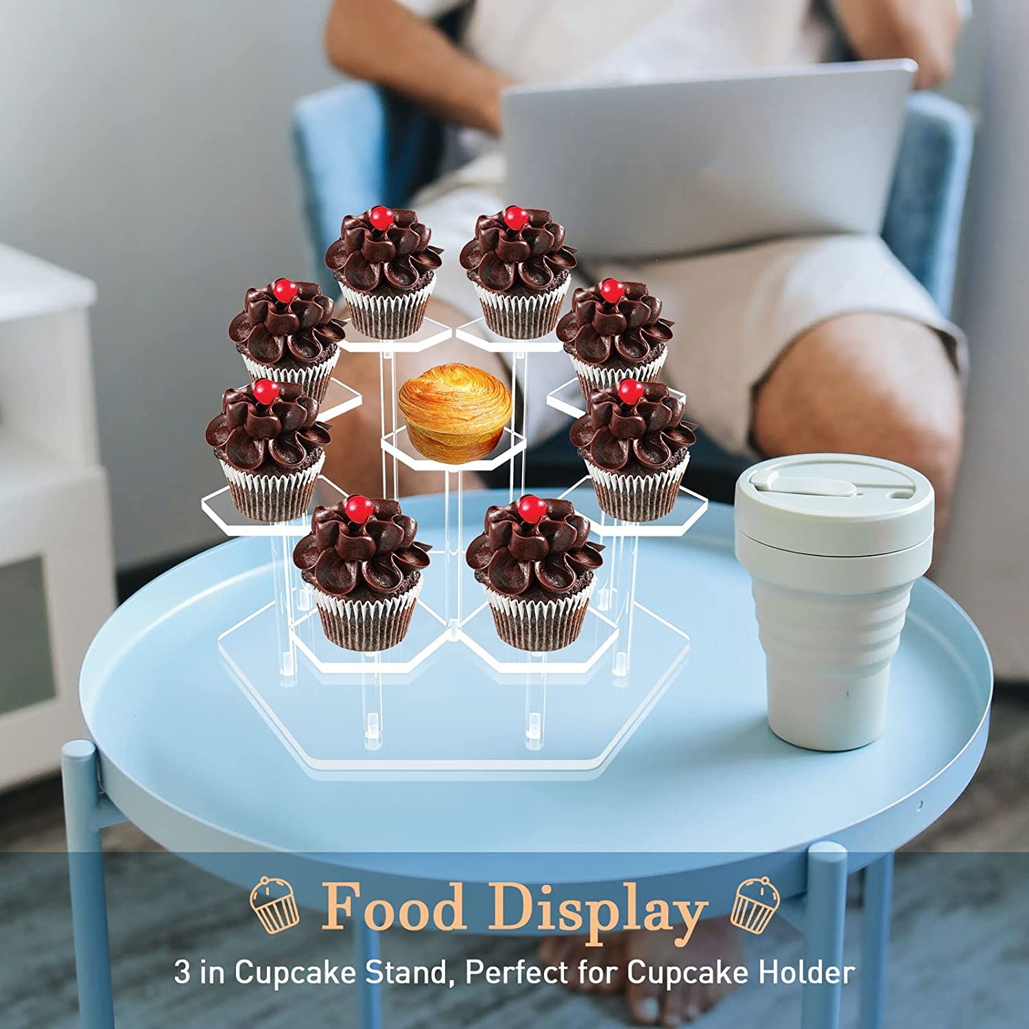 8/9 Tier Acrylic Display Stand - Display Risers Set avis et prix