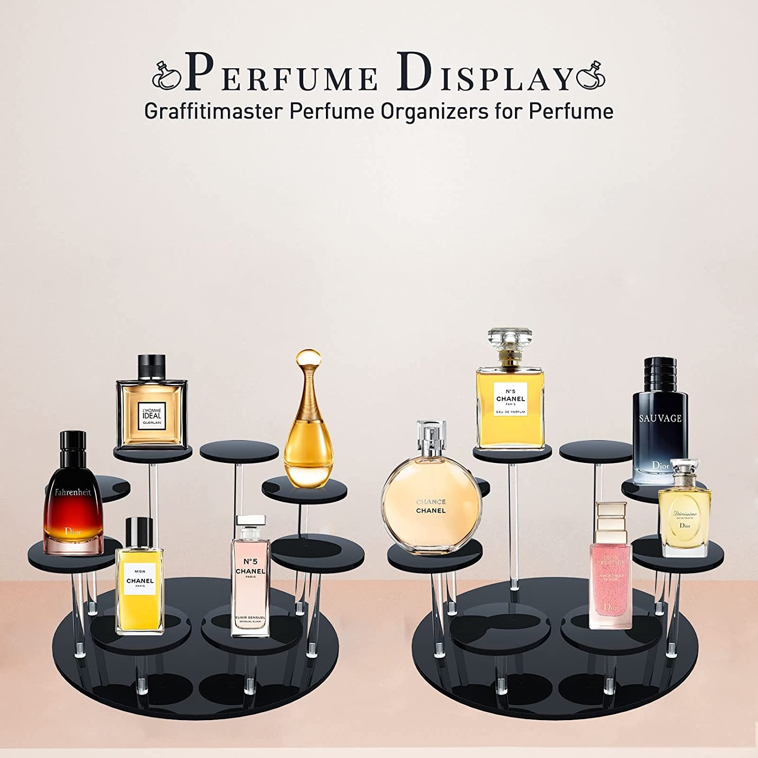 8/9 Tier Acrylic Display Stand - Display Risers Set avis et prix