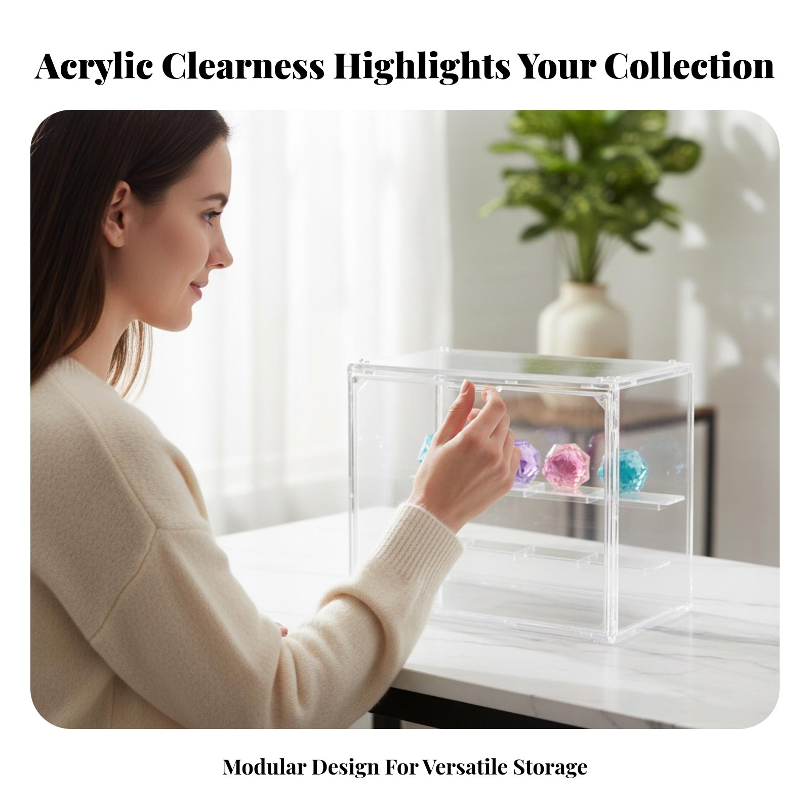 Clear Acrylic Display Case Hig - Display Case Acrylic avis et prix