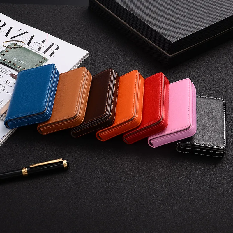 2026 PU Leather Business Card  - Card Top Loader avis et prix