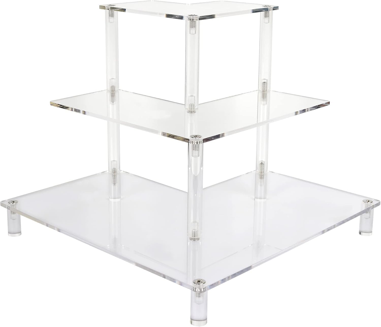 3 Tier Acrylic Display Riser,  - Pop Display Shelf avis et prix