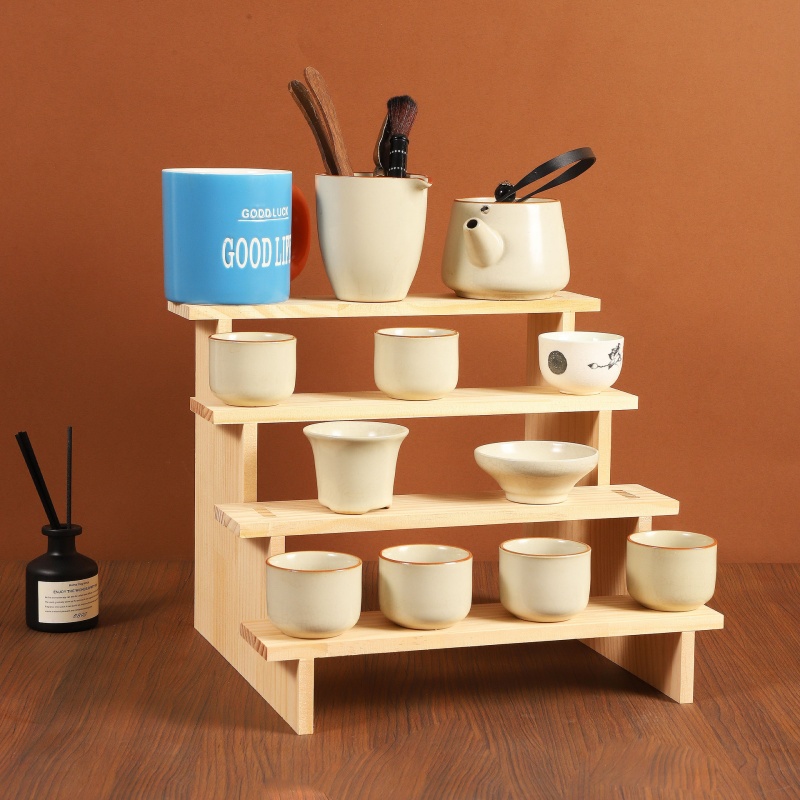 Wood Display Riser Wood Displa - Display Risers Set avis et prix