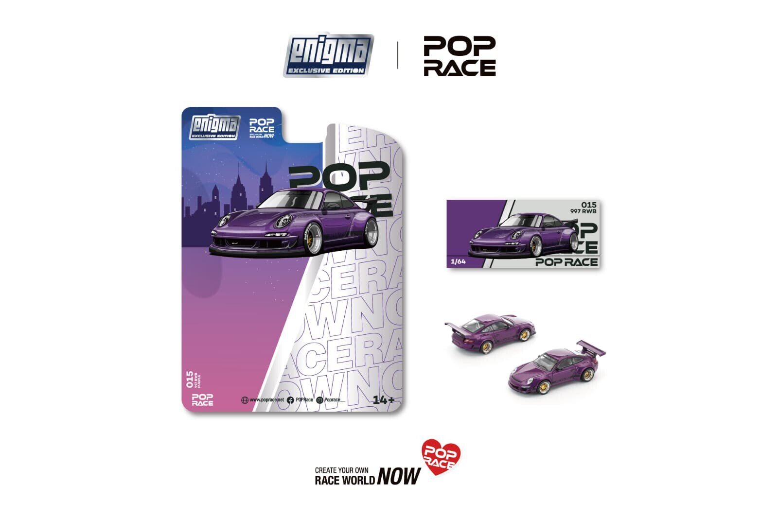 In Stock Ready To Ship Pop Rac - Die Cast Car 1 64 avis et prix