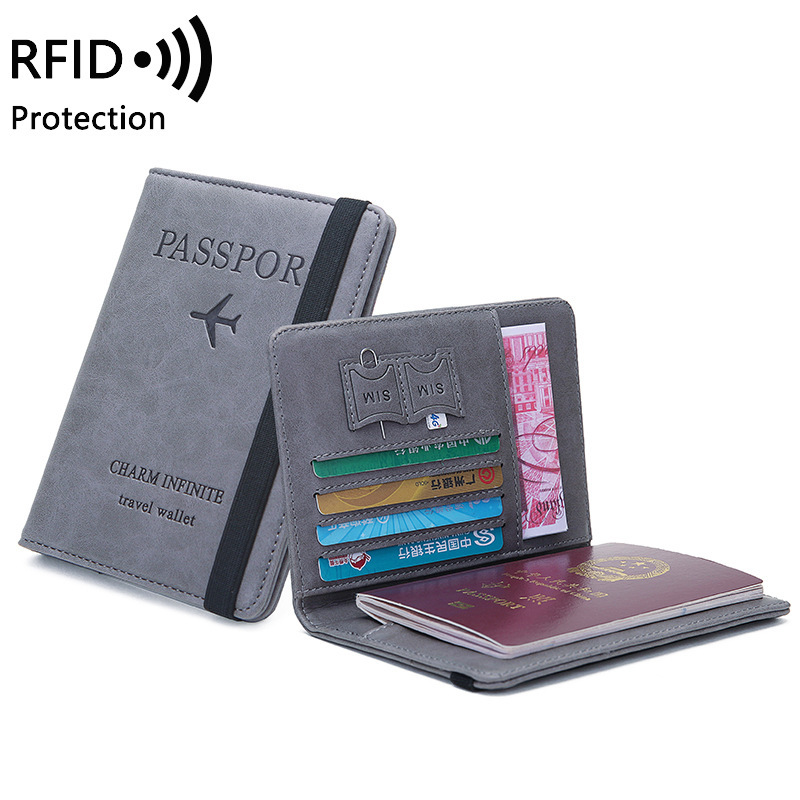 Unisex PU Leather Passport Hol - Card Top Loader avis et prix