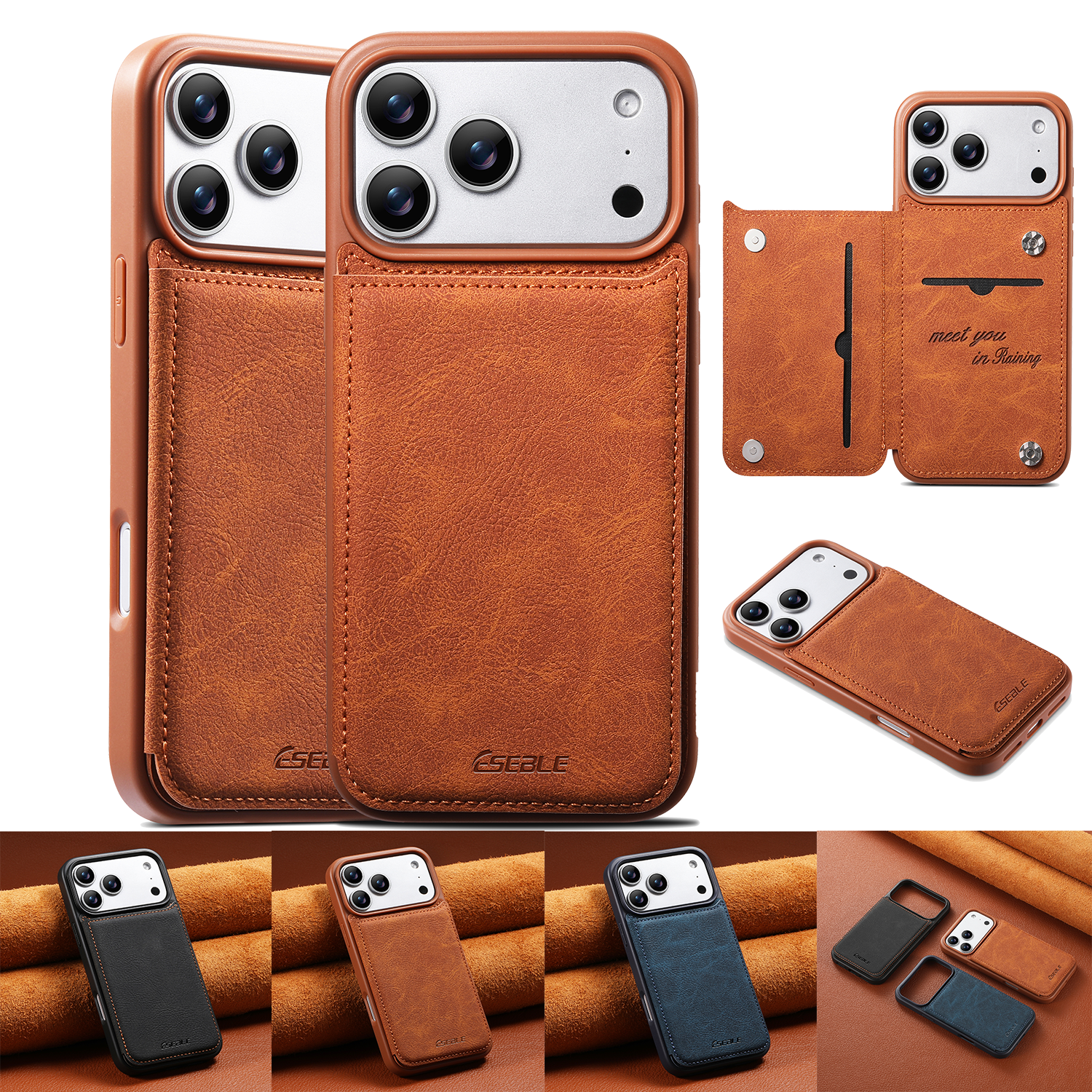 Luxury Retro Flip Card Leather - Card Top Loader avis et prix