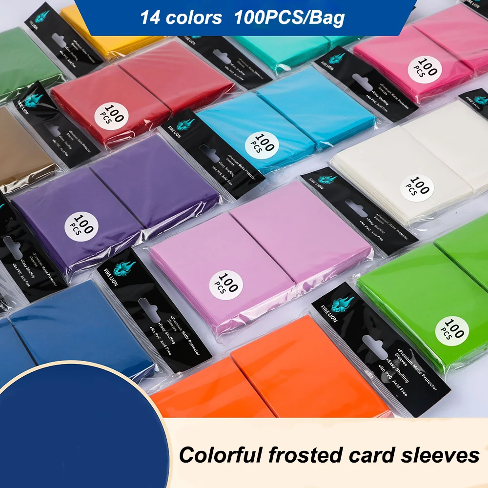 62x89mm 100PCS/Set Solid Matte - Card Penny Sleeve avis et prix