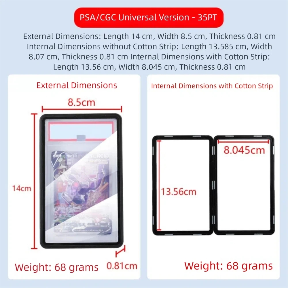 Aluminium Frame PSA/CGC Graded - Graded Card Display avis et prix