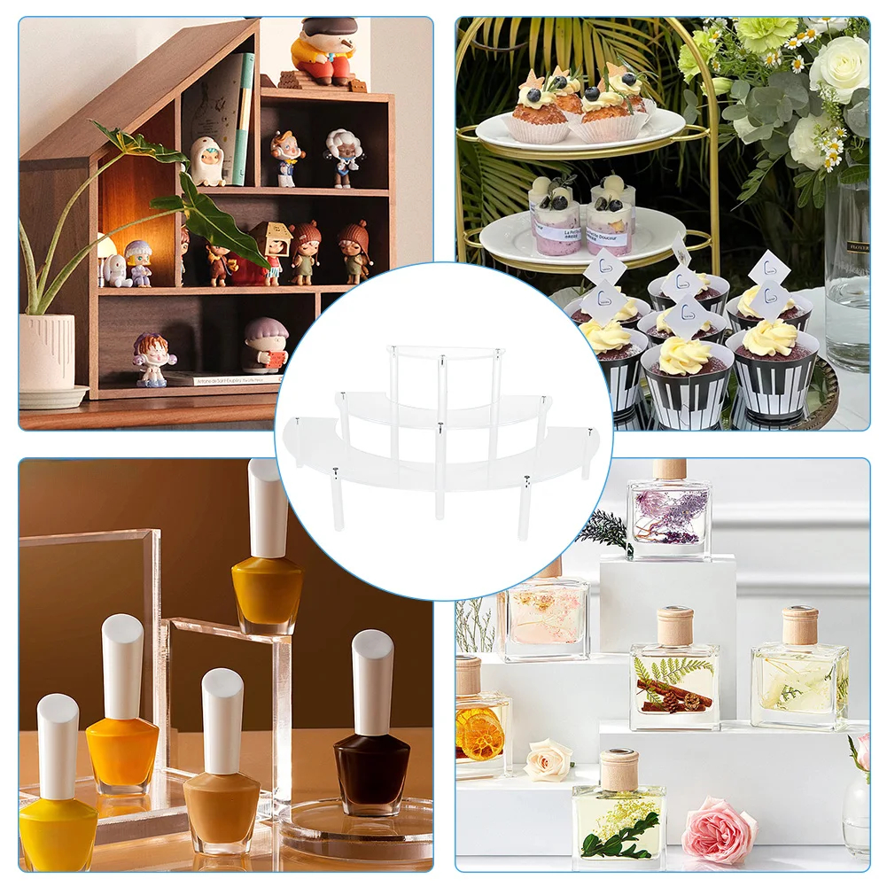 1 set 3 Tier Acrylic Display R - Display Risers Set avis et prix