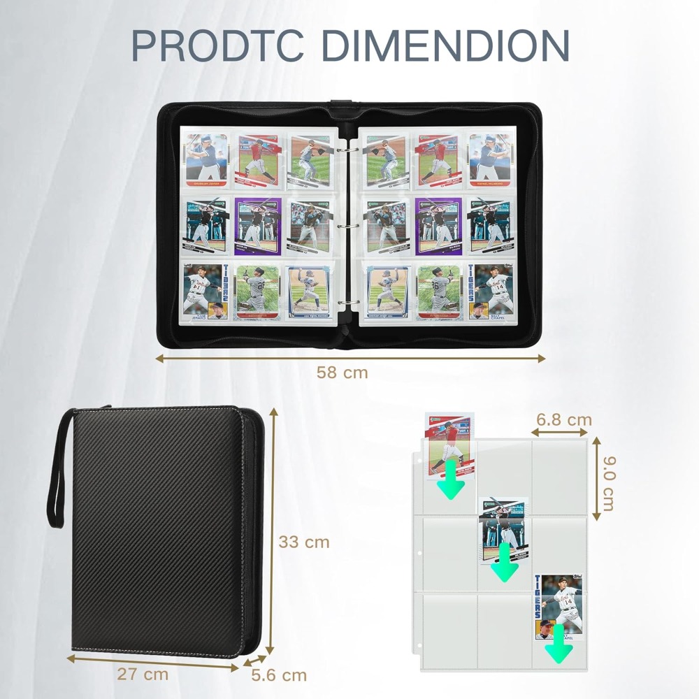 Premium 720 Double Sided Pocke - Trading Card Binder avis et prix