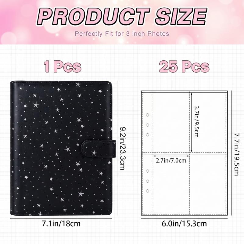 A5 6‑Ring Loose‑Leaf Photocard - Trading Card Binder avis et prix