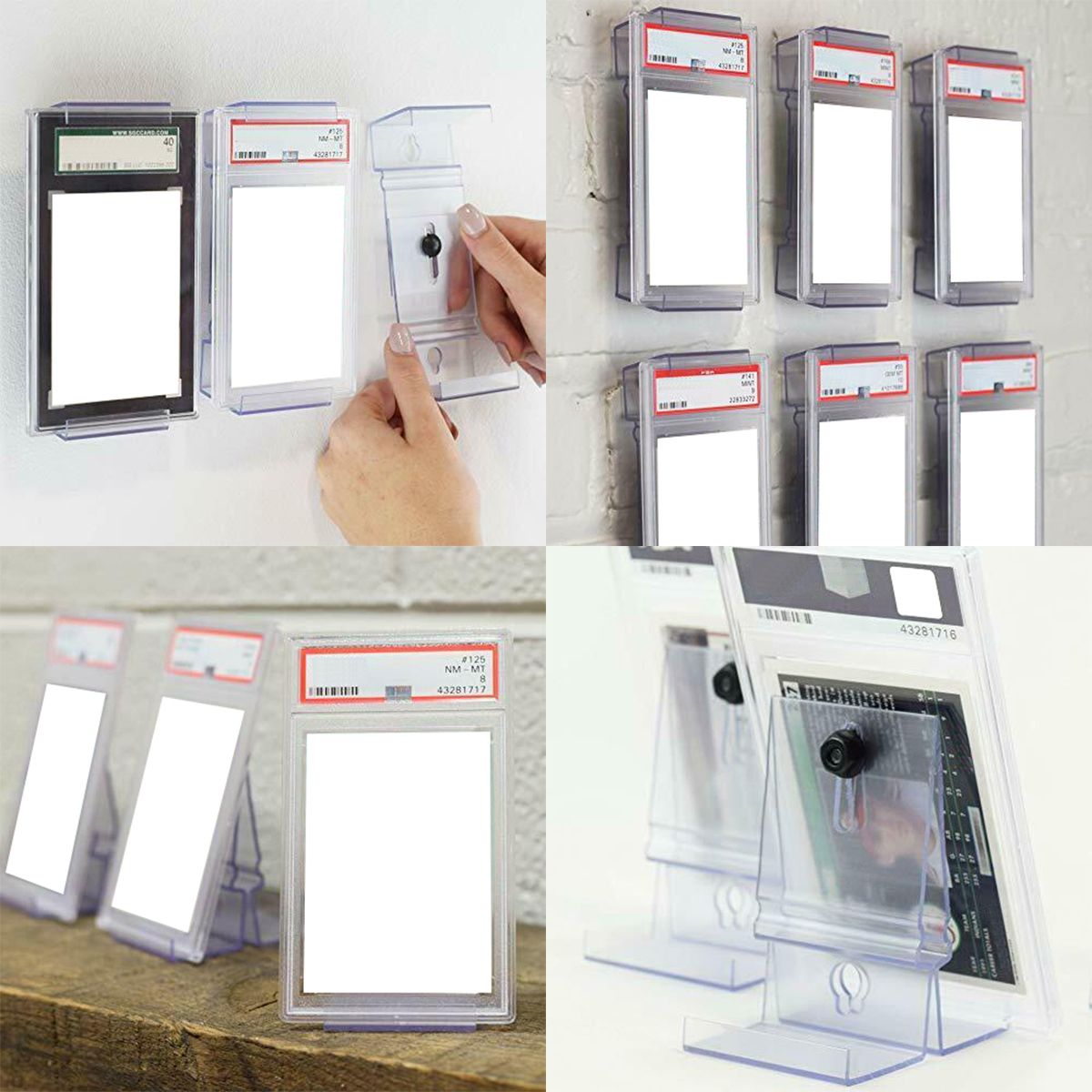 Wall Mount Tabletop Trading Ca - Graded Card Display avis et prix