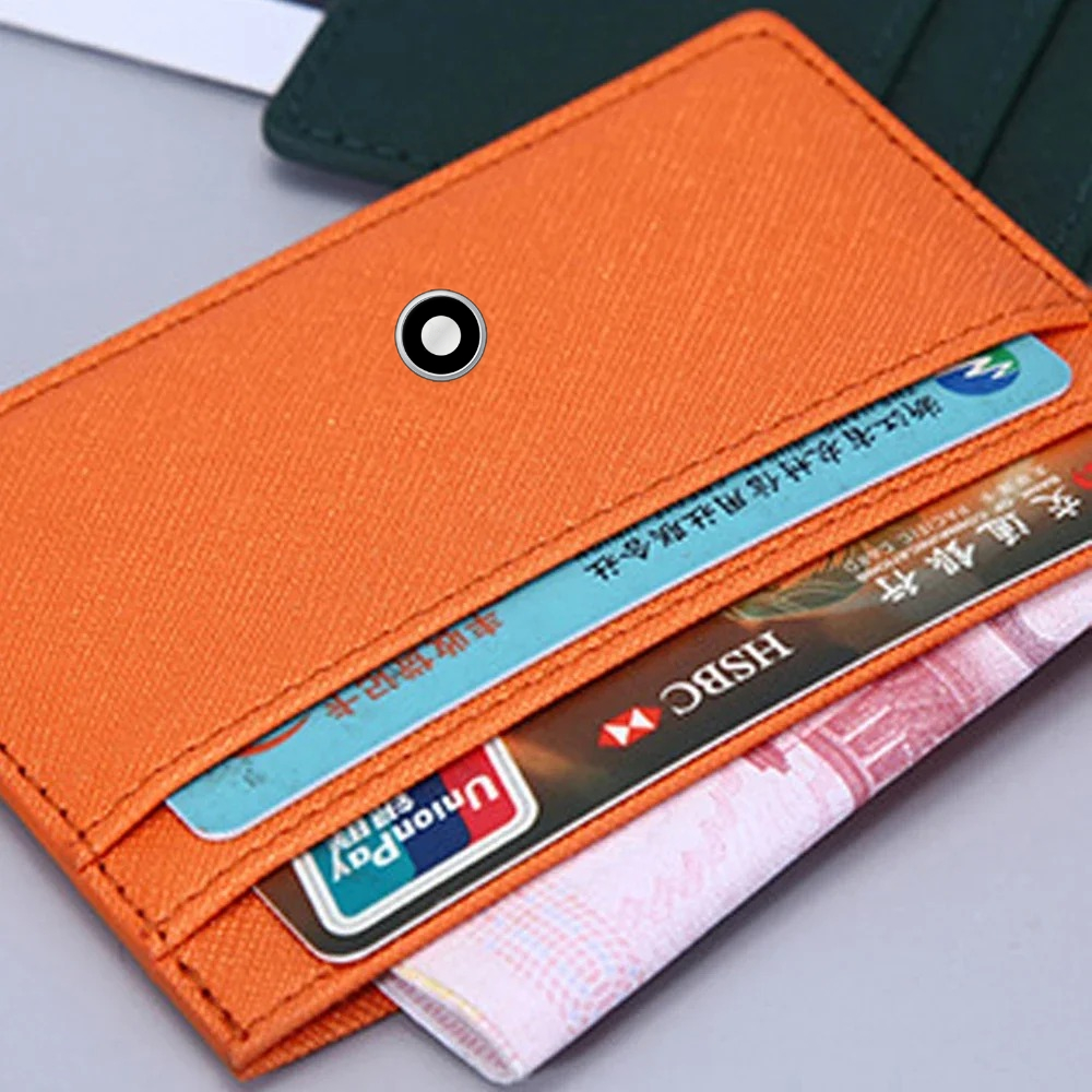 Minimalist Women Men Leather S - Card Top Loader avis et prix
