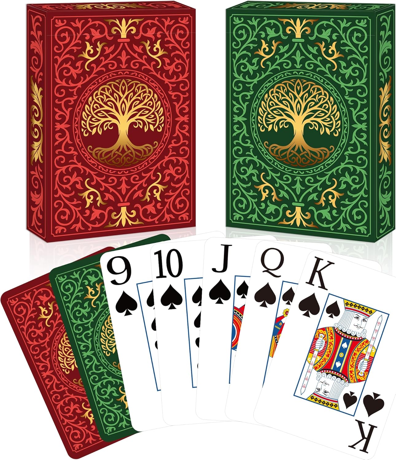 2 Pack Playing Cards | Large P - Graded Card Display avis et prix