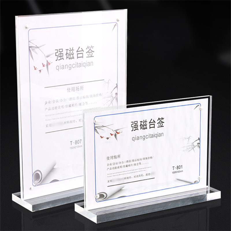 Acrylic Menu Sign Holder POP D - Pop Display Shelf avis et prix