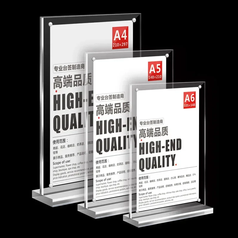 Acrylic Menu Sign Holder POP D - Pop Display Shelf avis et prix