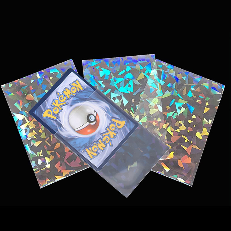 50pcs Soft Trading Laser Card  - Card Penny Sleeve avis et prix
