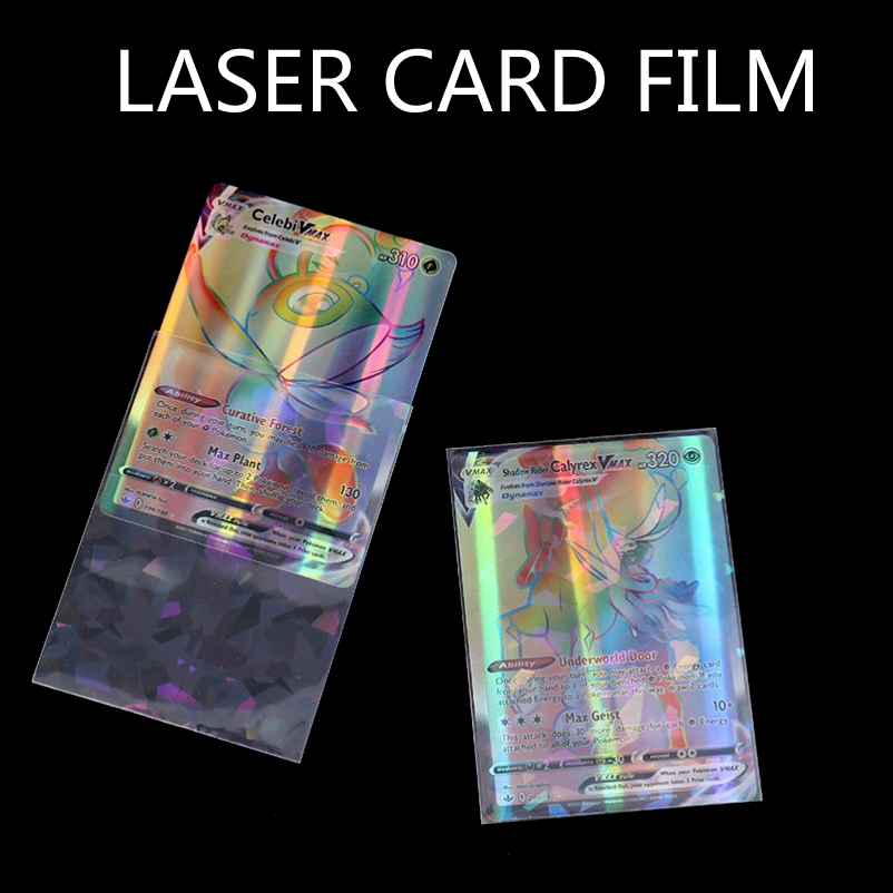 50pcs Soft Trading Laser Card  - Card Penny Sleeve avis et prix