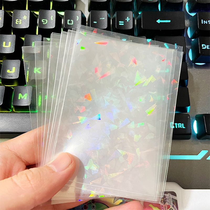 50pcs Soft Trading Laser Card  - Card Penny Sleeve avis et prix