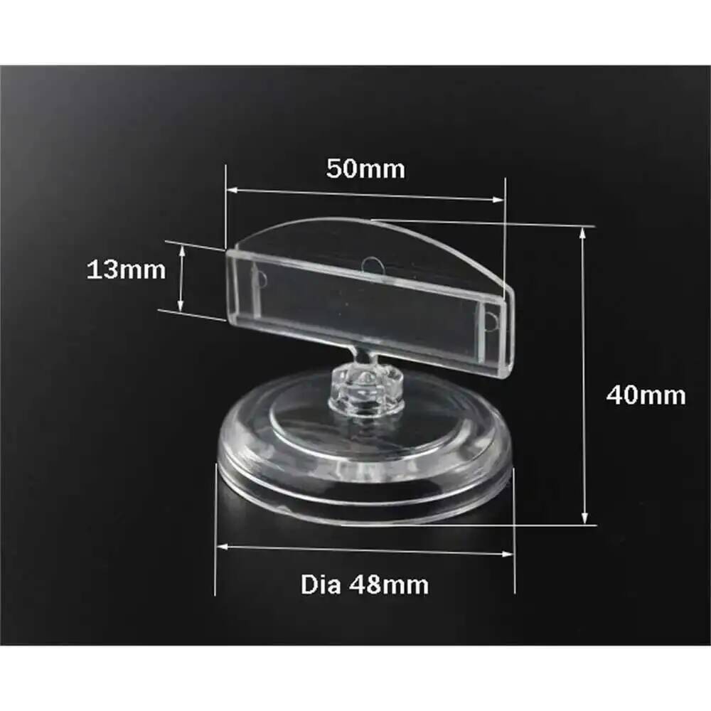 Small Card Holder Stand Clear  - Pop Display Shelf avis et prix