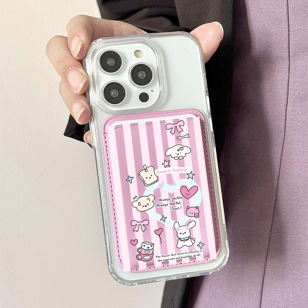 Cute Girly Sketch Style Leathe - Card Top Loader avis et prix