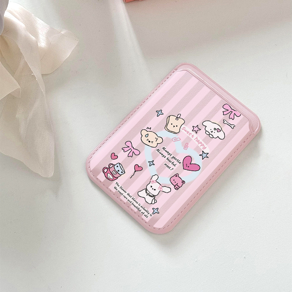Cute Girly Sketch Style Leathe - Card Top Loader avis et prix