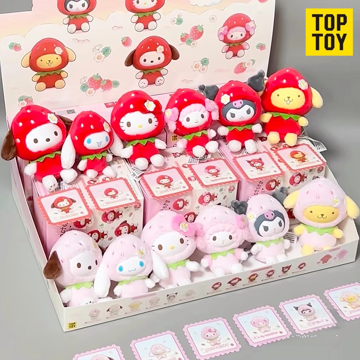 Authentic Toptoy Sanrio Strawb - Vinyl Figure Blank avis et prix