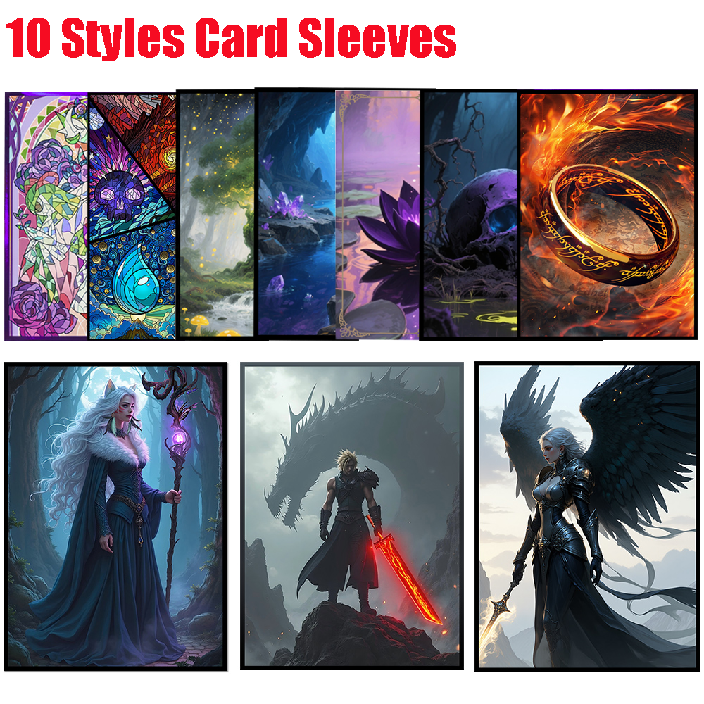 60pcs 66x91mm Multiple Styles  - Card Penny Sleeve avis et prix