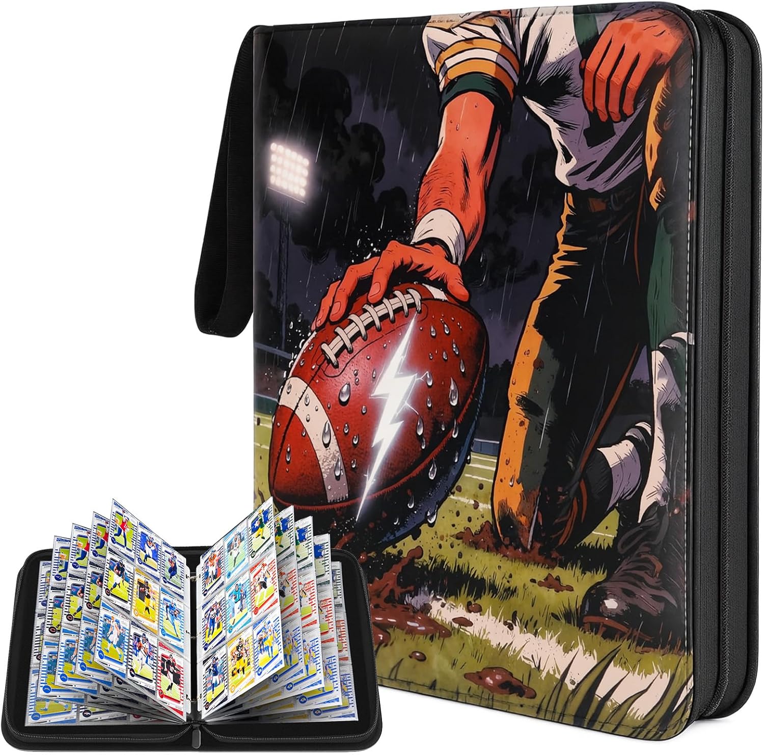 Football Card Binder 9-Pocket  - Trading Card Binder avis et prix