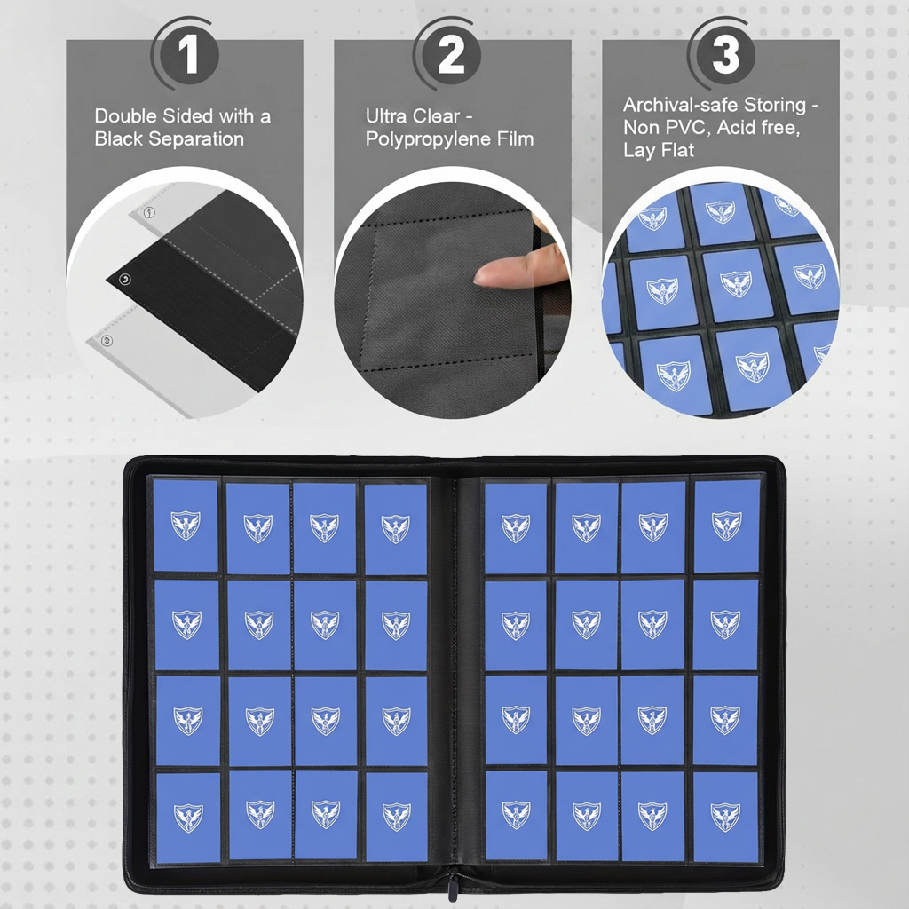 Collectible Card Storage Album - Trading Card Binder avis et prix