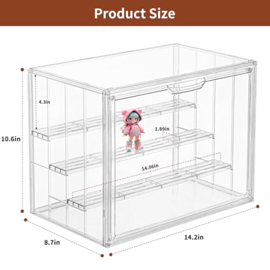 Clear Acrylic Display Case Upg - Display Case Acrylic avis et prix