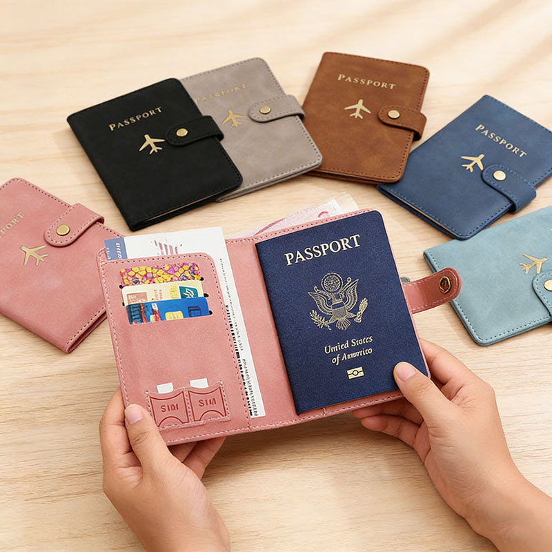Leather Passport Holder Covers - Card Top Loader avis et prix