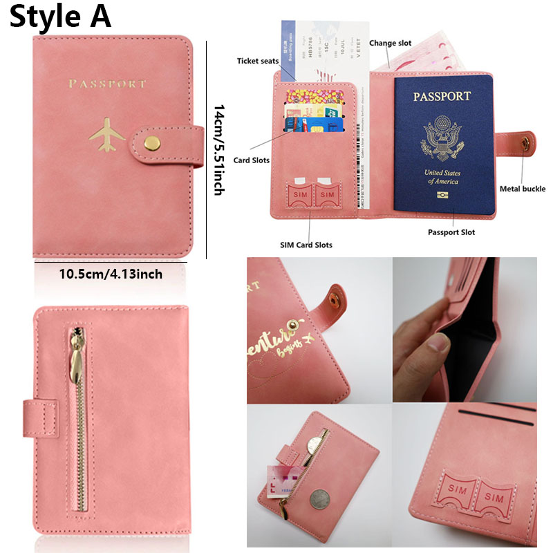 Leather Passport Holder Covers - Card Top Loader avis et prix