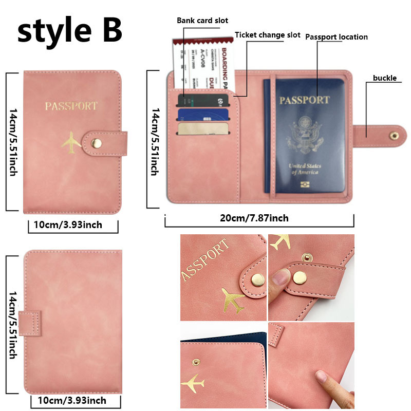 Leather Passport Holder Covers - Card Top Loader avis et prix