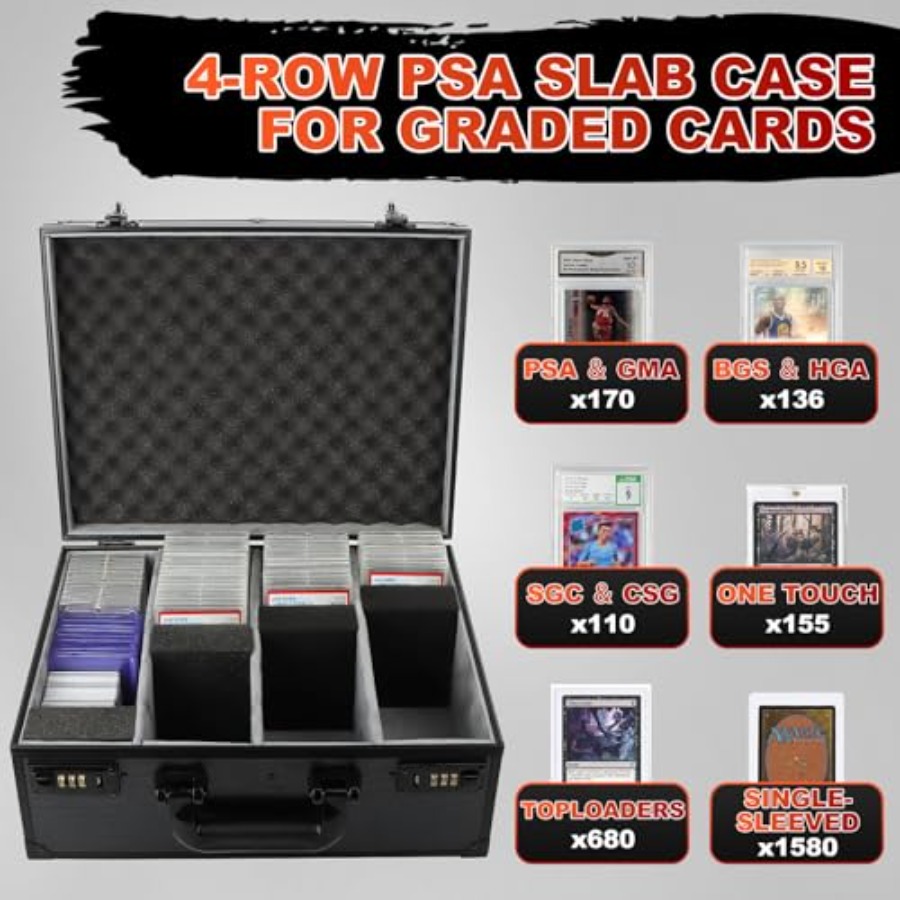 Graded Card Storage Box Holds  - Card Top Loader avis et prix