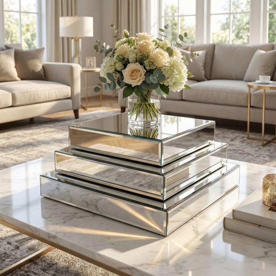 Mirror Display Riser Stands 3  - Display Risers Set avis et prix