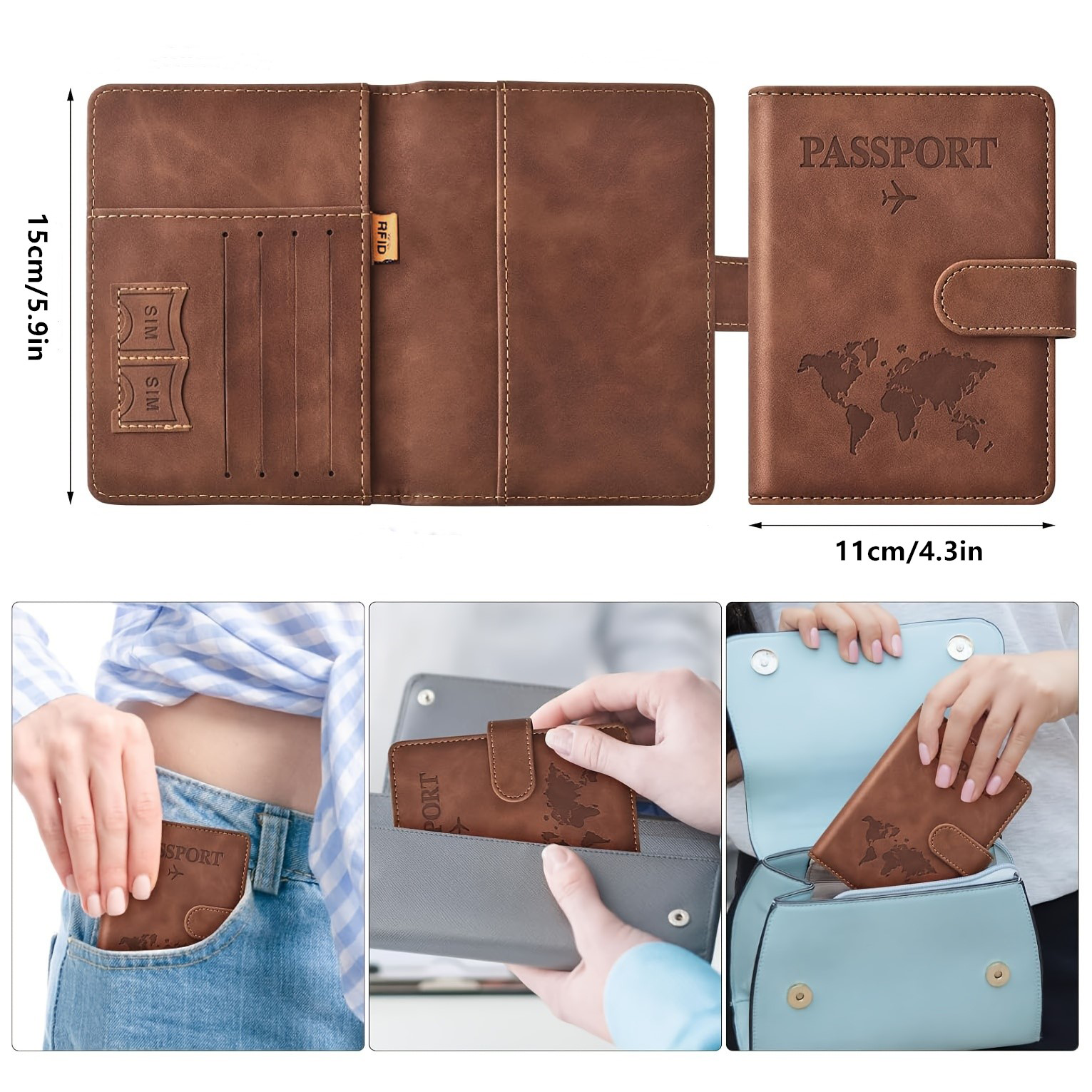 Passport Holder, Passport Cove - Card Top Loader avis et prix