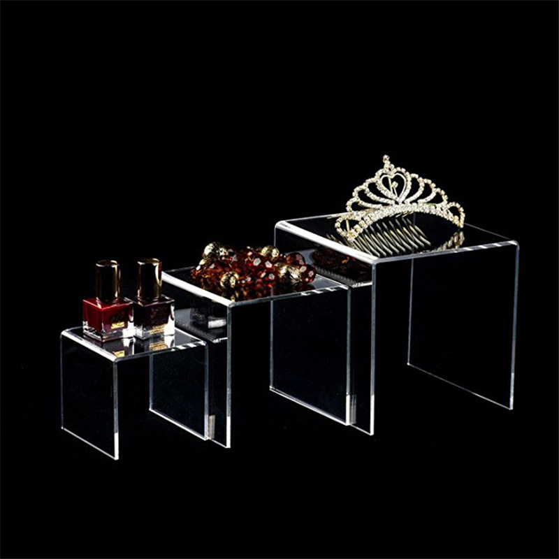 6pcs/Set Acrylic Display Stand - Display Risers Set avis et prix