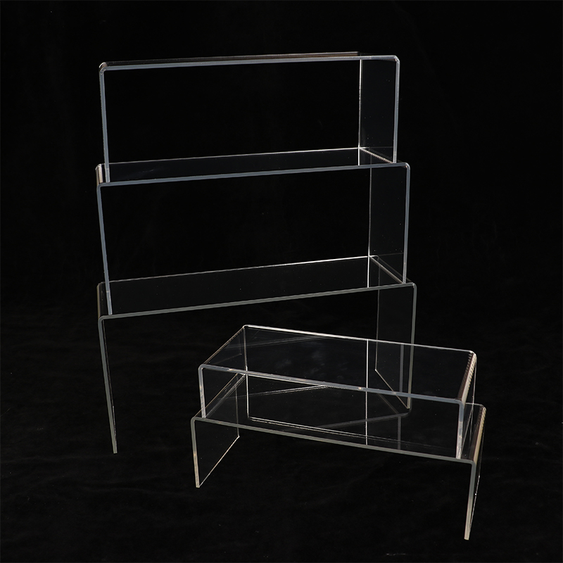 U-shaped Clear Acrylic Display - Display Risers Set avis et prix