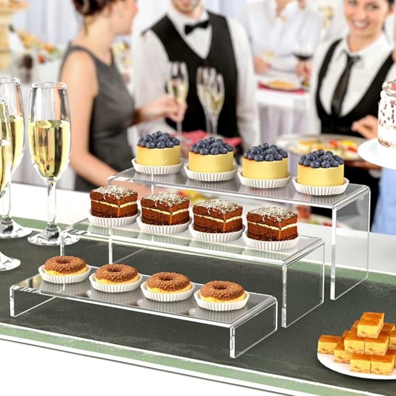 Acrylic Display Risers, 1 Sets - Display Risers Set avis et prix