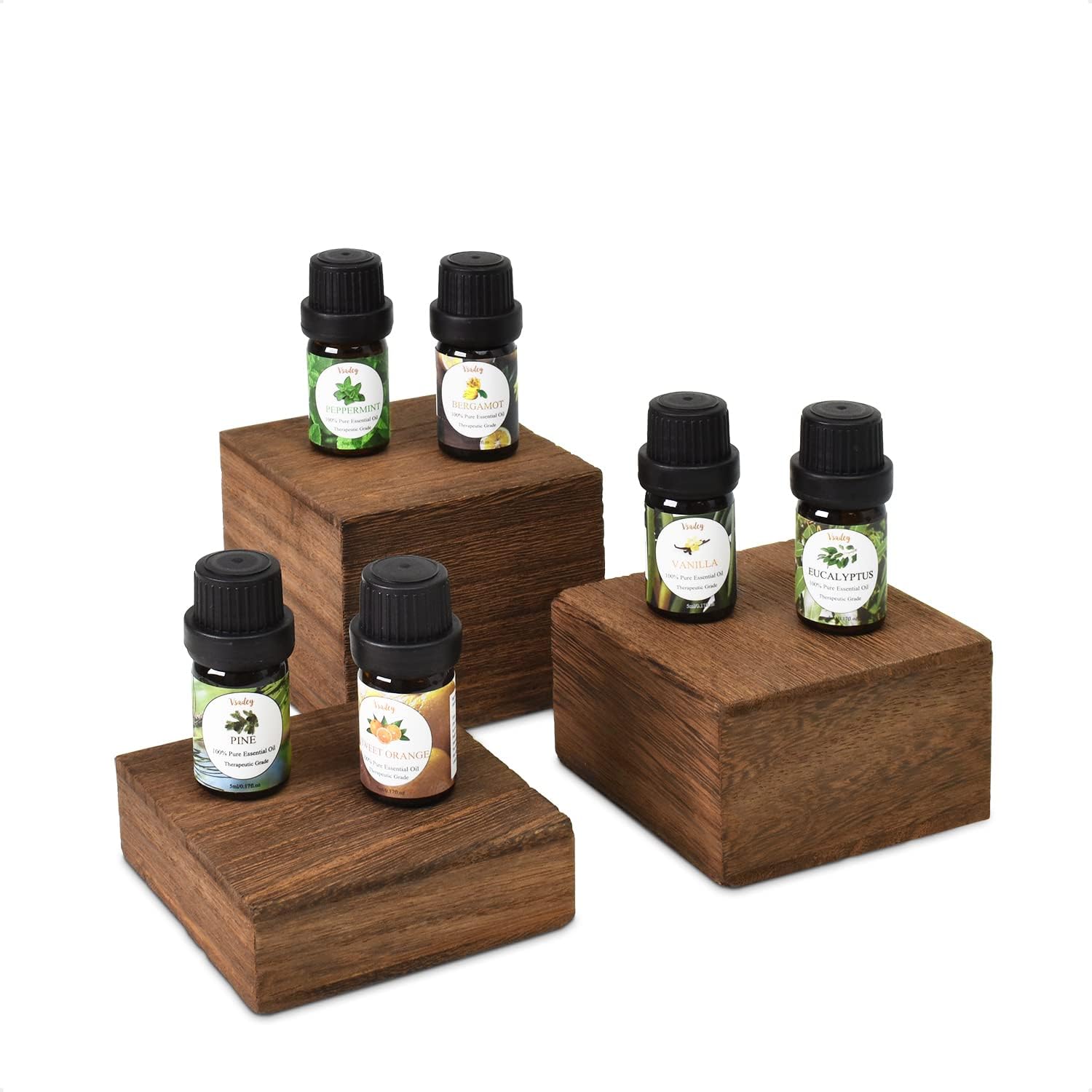 Wooden Display Risers Set - 3  - Display Risers Set avis et prix